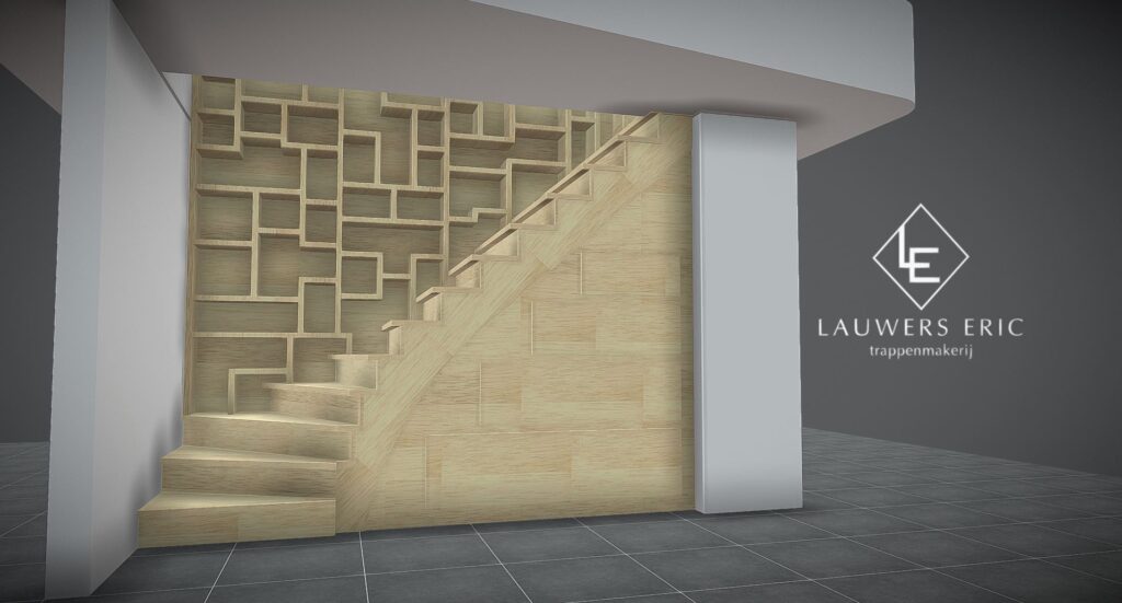 Trappen Lauwers tekent jouw trap in een 3D-ontwerp